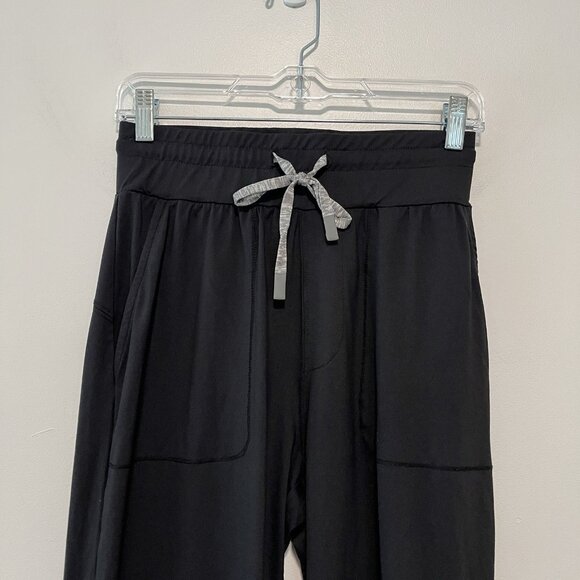 Varley Parkhurst Black Jogger Pants in Fluid Stretch Jersey Size Small‎ - Picture 4 of 14